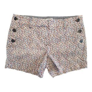 NWOT Nautica Women's 4 Colorful‎ Shorts Summer Beach Party Travel Buttons Preppy